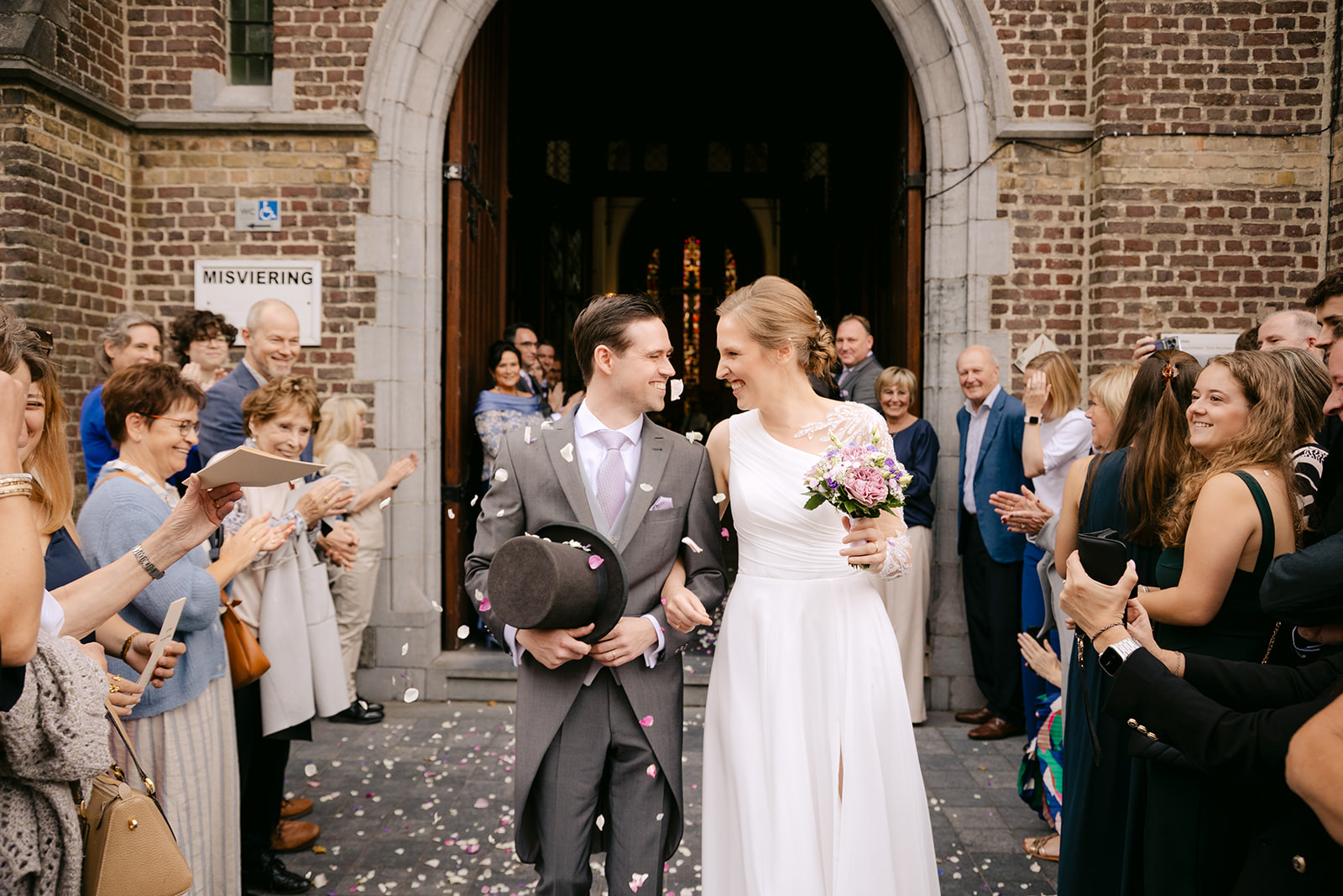 Wij op onze trouwdag